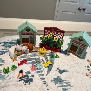 My Life as Farm to Table Playset with Chickens and Tools